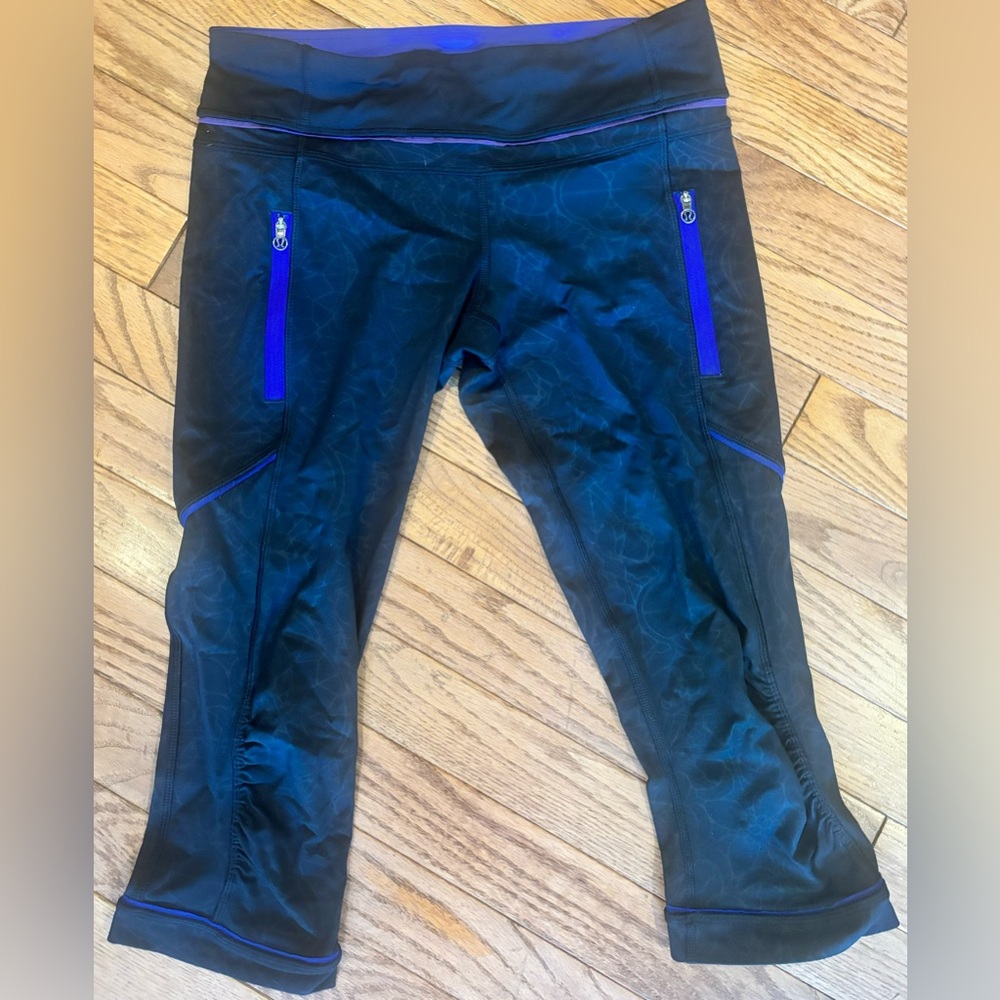 Lululemon Women’s Capri Zipper Pocket Leggings